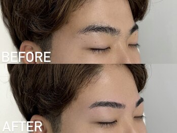 エムズアイブロウ 大阪京橋店(M’sアイブロウ)/メンズハリウッドブロウリフト