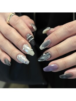 カオ ネイル(KAO NAIL)/ハンドジェル持ち込みデザイン