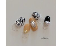 ネイルズ ココ(nails COCO)/ツイードネイル