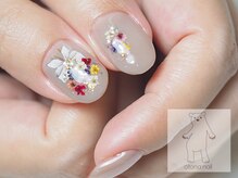 オトナネイル(otona nail)/押し花ブーケネイル