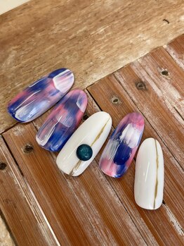 ジル アイラッシュアンドネイル(Jill)/☆定額ネイルBコース☆