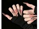Melody nail salonの写真/憧れの長さだしもお任せ！パーツがパッと映える、華やかな指先へ★再現度重視の持ち込みデザインも◎
