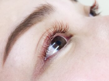 ミニョンアイラッシュデザインサロン くずは店/キレイです♪ラズベリーボルドー