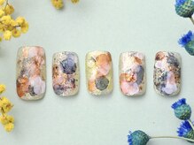 テンプテーション ネイル スタジオ(Temptation nail studio)/ストーンニュアンス