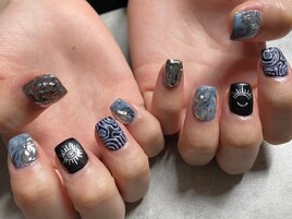 一癖ニュアンスネイル