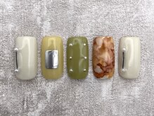 テンプテーション ネイル スタジオ(Temptation nail studio)/定額／ピスタチオ