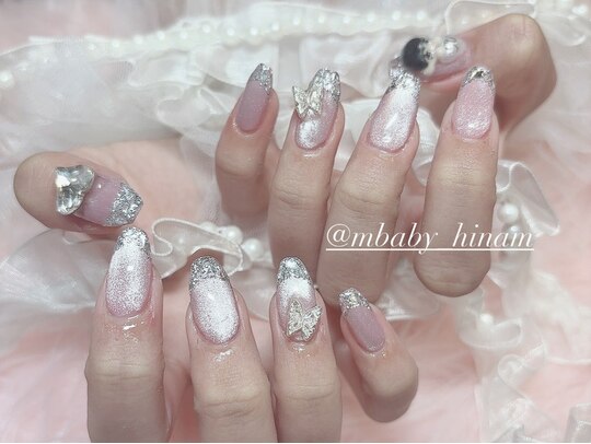 2024年秋】ピンクのネイルデザイン集｜人気順｜337ページ目  