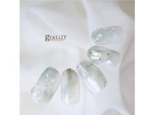 グラティフィー(gratify)/【くすみニュアンス ネイル】