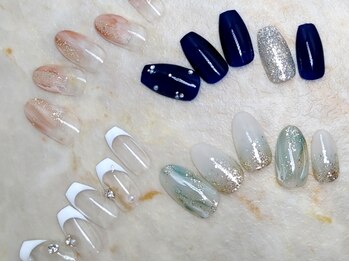 サカスネイル(sacasu.nail)の写真/【アロマ香る癒しの空間】日常やオフィスにオススメの上品&シンプルデザインを多数ご用意！時短で綺麗に！