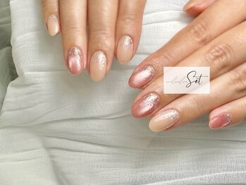 マグネットネイル ラメネイル