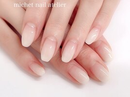 白グラデーション