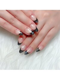 祇園ネイル冬ネイル