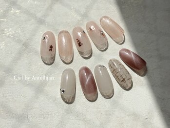 シエル バイ アンテリジャン(Ciel By Antellijan)/シンプルニュアンスネイル