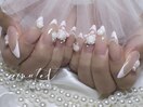 薔薇ネイル