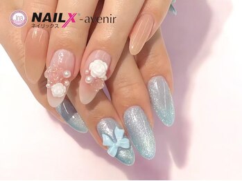 ネイリックス アヴェニール(NAILX avenir)の写真/定番アートからトレンドアートまで幅広く提案！持ち込みアートの再現度も高く理想の指先を叶える★