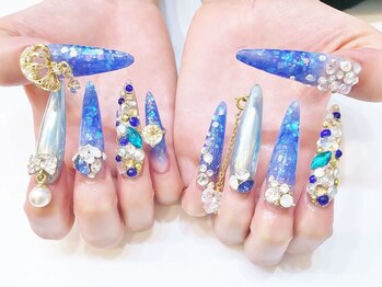 ネイルコレクション ピンク(Nail Collection Pink)/スカルプ付放＋α★ビジュー