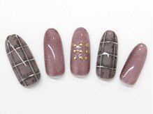 ネイルサロンセレーネ(Selene)/チェックネイル