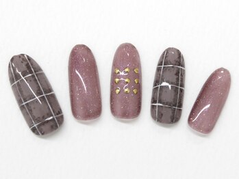 ネイルサロンセレーネ(Selene)/チェックネイル