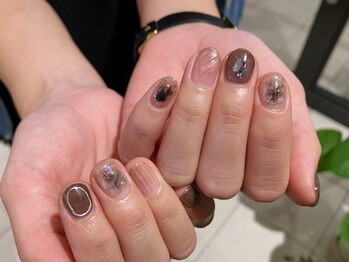 ネイルズ ララ(nails Lala)/ニュアンスネイル。