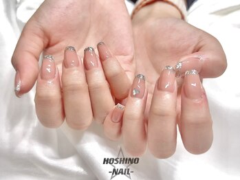 ホシノネイル(HOSHINO NAIL)/ガラスフレンチ