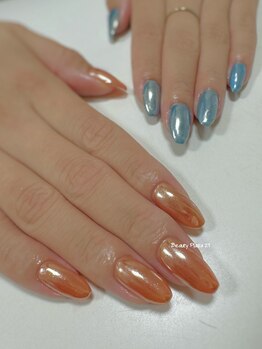 【ハンド】ミラーネイル