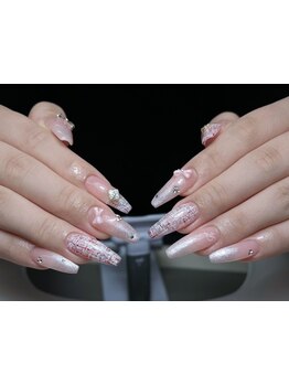 手描きアートが得意なサロン