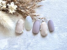 ジーシーネイル(G C nail)/雪の結晶