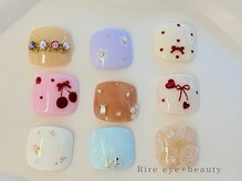 リール アイプラスビューティー(Rire eye + beauty)/foot選べる親指アート¥5500