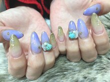 リッチネイル(Rich Nail)/スカルプ　ニュアンスデザイン