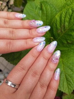 アモ(amo.)/グラデーションネイルシンプル