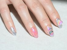 ソウ 西梅田店(Sou)/うるうるオーロラネイル