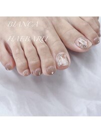 ニュアンスフットネイル！