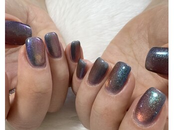ネイルアンドエピサロン ラピス(Nail & Epi Salon Lapis)/マグネットネイル♪