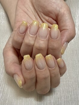 ラメグラデーション