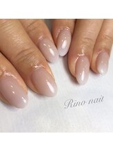 リノ ネイル(Rino nail)/シンプルエアグラデ