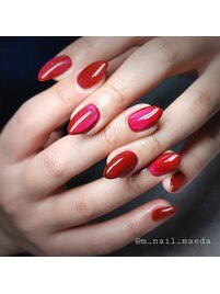 _____奥行きマグネットネイル