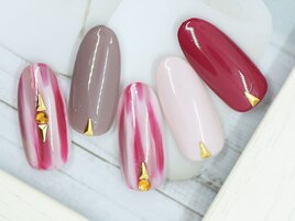 タイダイ・バーガンディ(D+)