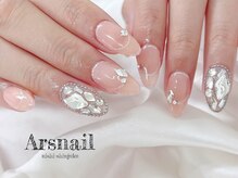 アルスネイル(Ars nail)/キラキラフラッシュネイル