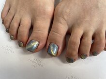 ネイルフロンティア 吉祥寺(NAIL FRONTIER)/青色マグネットフット5480円～