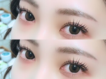 スパイス 心斎橋店(Spice)の写真/初めての方にも◎自然な仕上がりで目元を華やかに♪一人一人の目の形に合わせて、長さや太さをご提案！！