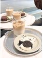 アイラッシュサロン ブラン イオンモール幕張新都心店(Eyelash Salon Blanc) 休日には友達とカフェ巡りやショッピングをしています!