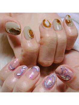 *凹凸ニュアンスアート*