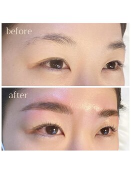 エムアンド(m&)/ブロウリフト&ワックス&パーマ