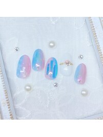 ピンク×ブルー