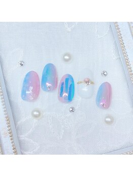 イーエムエー(e.m.a)/ピンク×ブルー