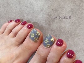 定額foot親指art ◆ La Fleur