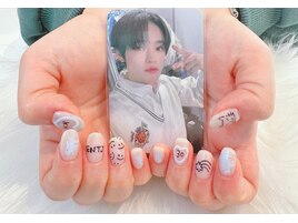 NCT チョンロくんネイル