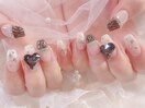 レースネイル/ワンホンネイル