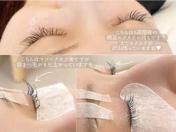 マミノン 武蔵小杉(Maminon)/【矯正マツエク】の持ちって？