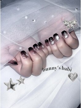 バニーズバビ(bunny's babi)/マグネット×黒グラデーション